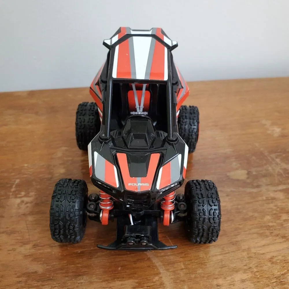 New Bright Polaris Pro Remote Control Car RZR 1:43 Scale Red CAR ONLY UNTESTED